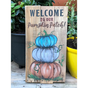 Welcome to Our Pumpkin Patch at Art Stitution